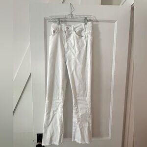 MOTHER White Ankle jeans